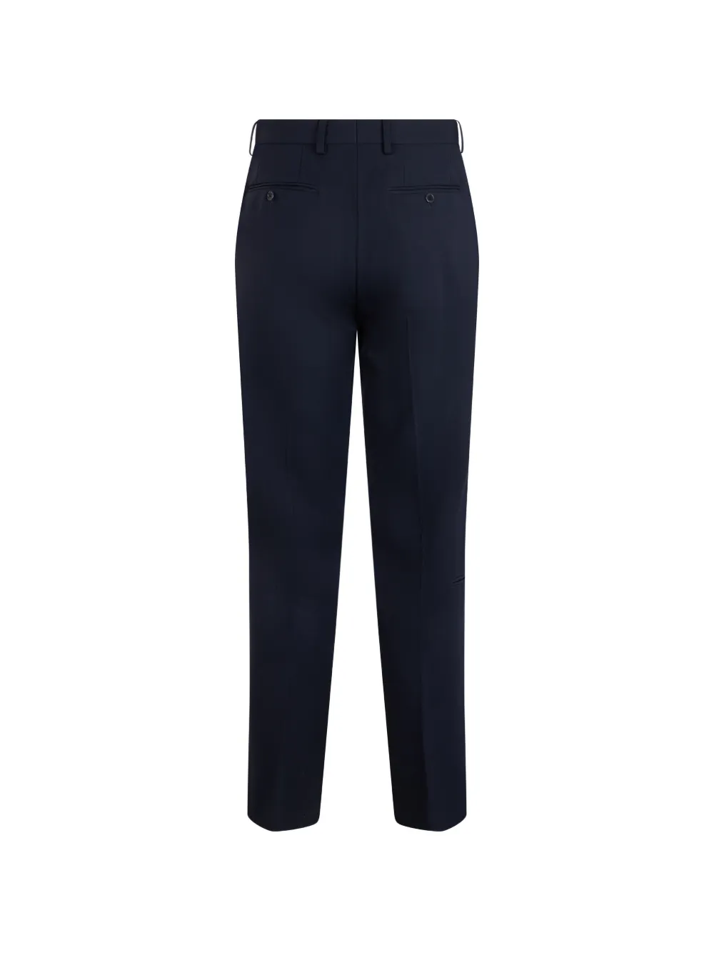 Moschino Broek met riemlussen Blauw