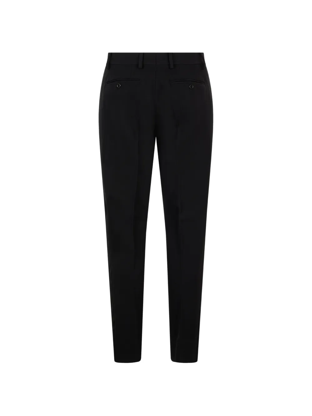 Moschino Slim-fit broek met toelopende pijpen Zwart