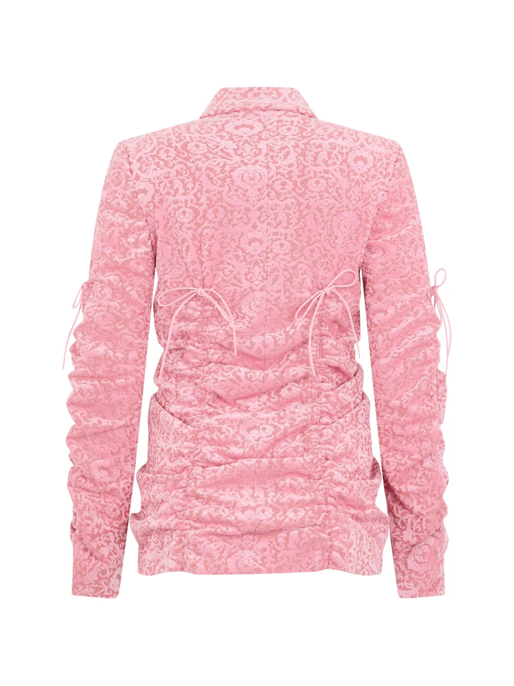 Moschino Blazer met ruches Roze