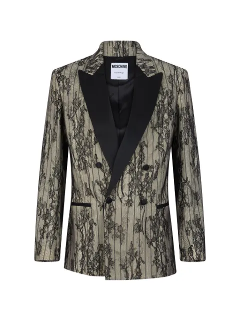 Moschino peak-lapel double-breasted blazer
