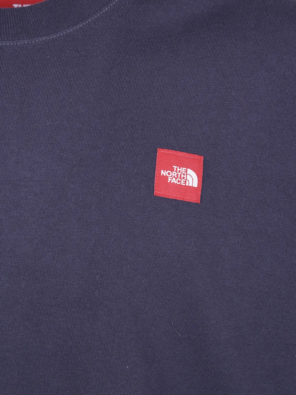 The North Face T-shirt met logopatch Grijs