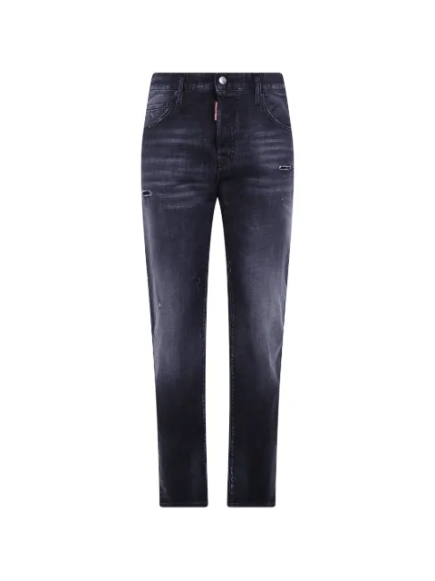 DSQUARED2 distressed-effect straight-leg jeans