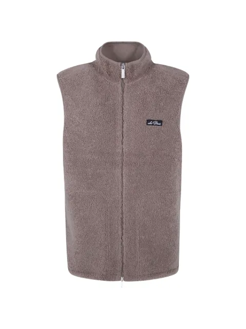 Les Deux teddy fleece-texture gilet