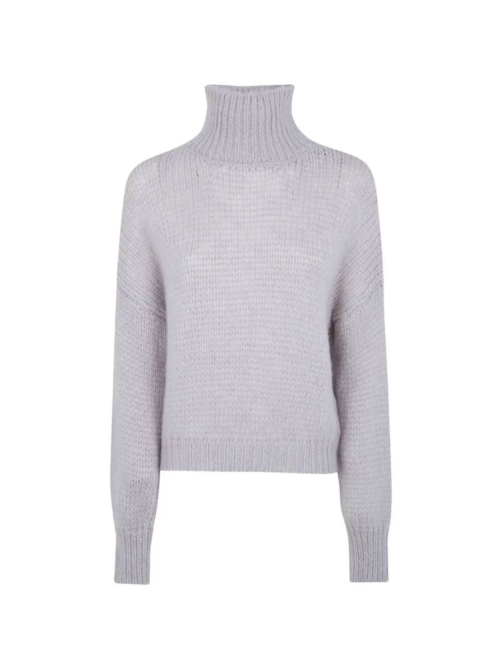 Nuur Chunky-knit Turtleneck Sweater In Grau