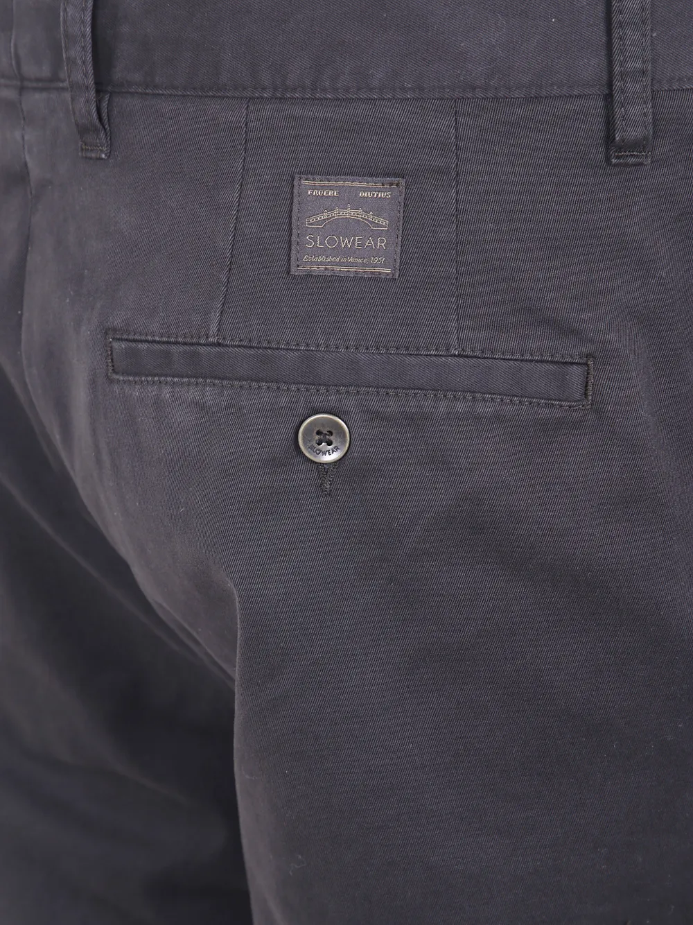 Incotex Katoenen chino Zwart