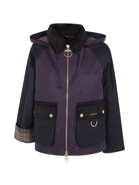 Barbour Carville corduroy-trim hooded parka