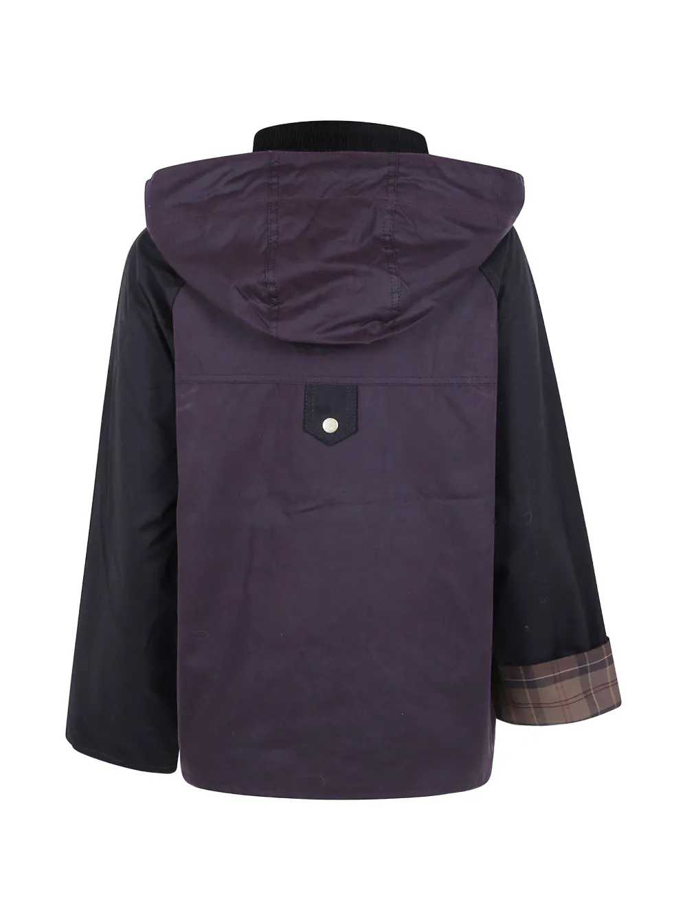 Barbour Carville parka met capuchon en ribfluwelen afwerking Rood