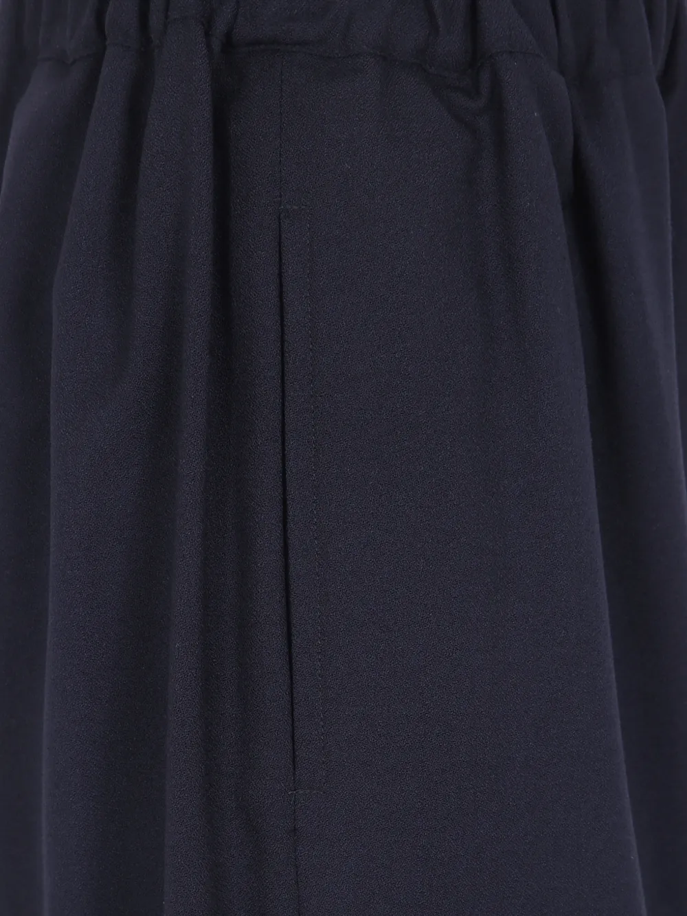 Comme Des Garçons Broek met wijde pijpen Zwart