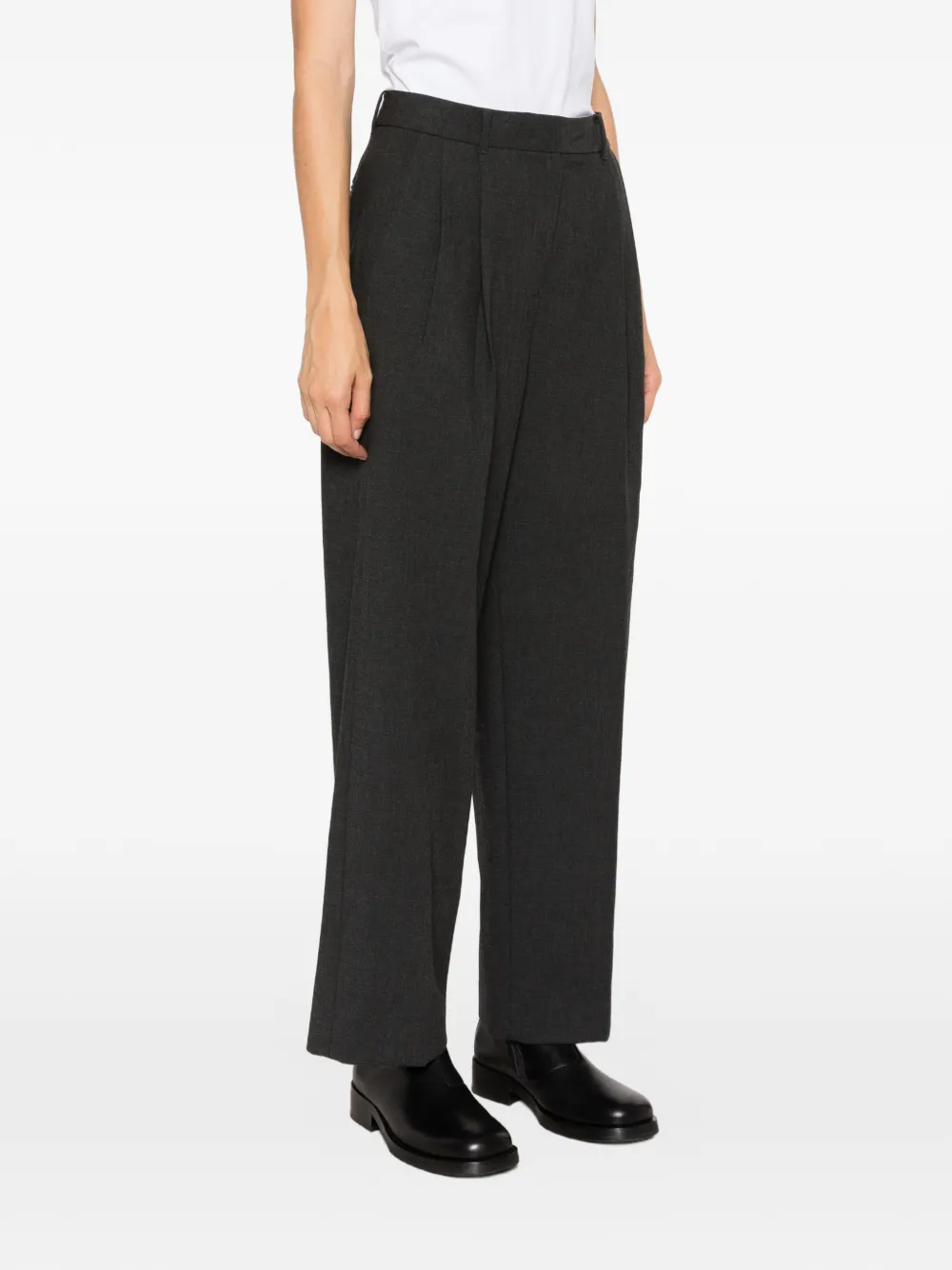 DUNST Geplooide broek Grijs