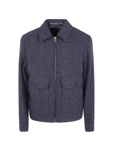 PS Paul Smith herringbone-pattern jacket