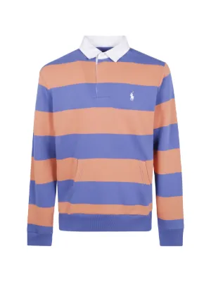 Polo Ralph Lauren ストライプ エンブロイダリーポロシャツ | イエロー