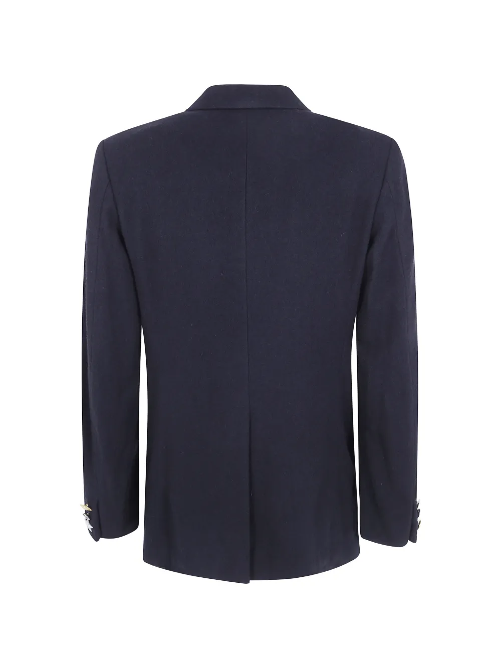 Junya Watanabe MAN mismatched-button blazer Blauw