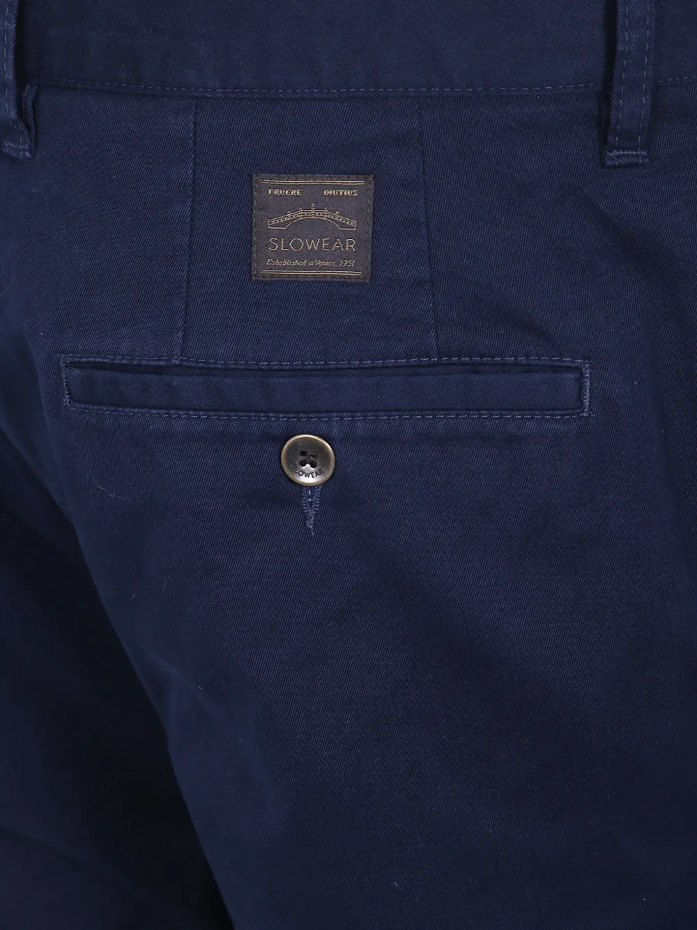 Incotex Katoenen chino Blauw
