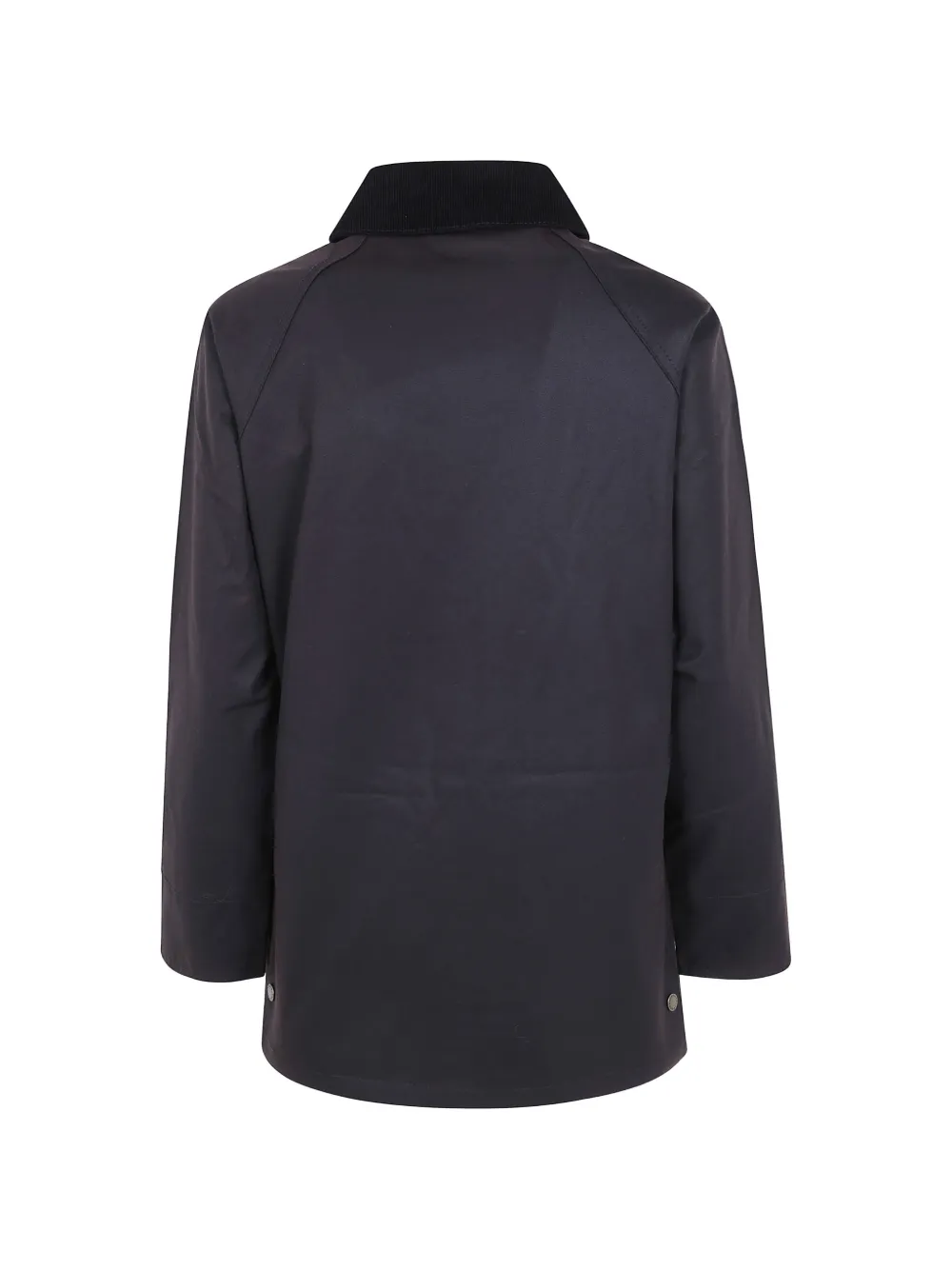 Barbour Oversized parka met ribfluwelen kraag Zwart