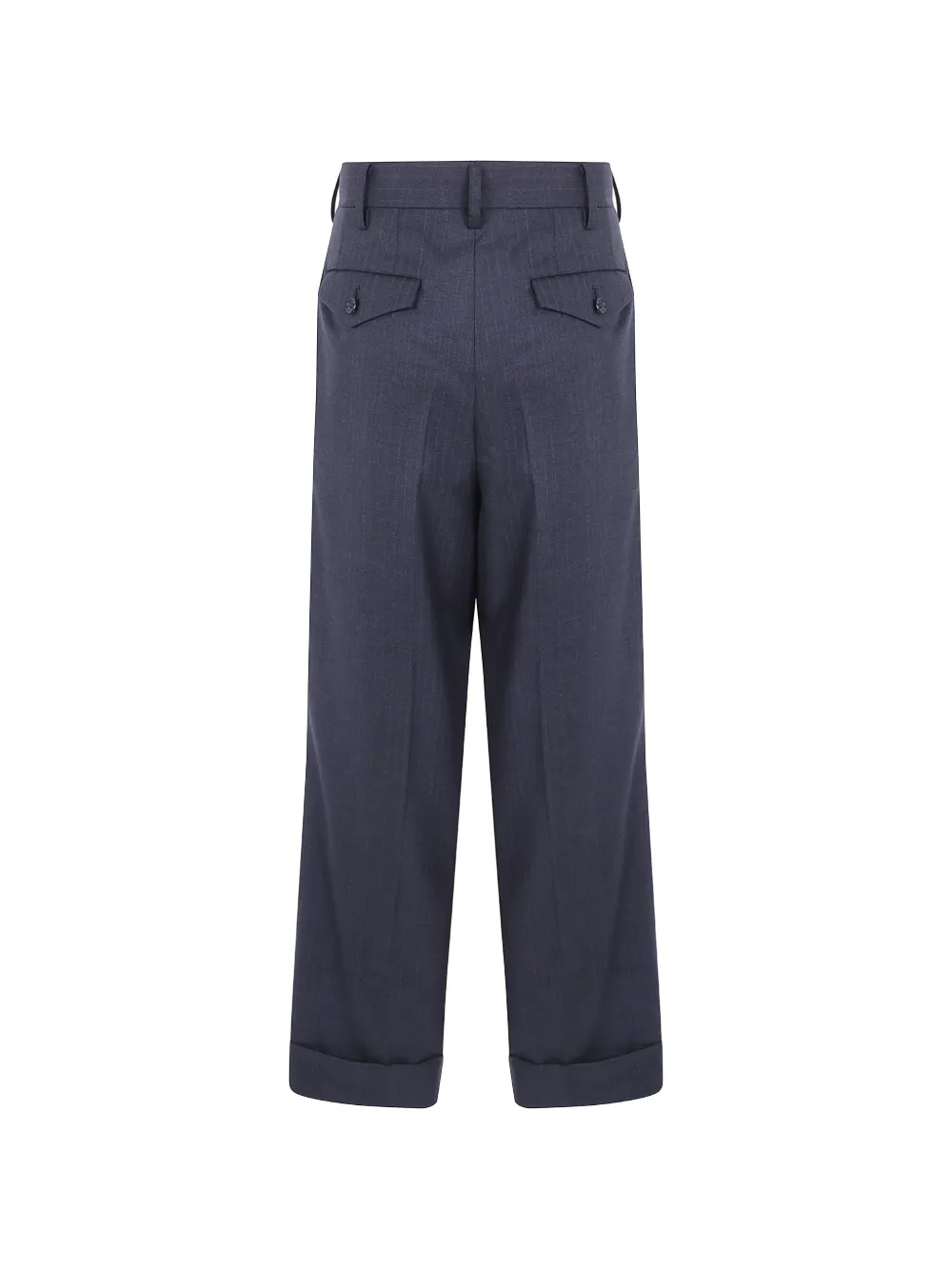 Junya Watanabe Pinstripe-pattern Pleated Trousers in Grey, view 2