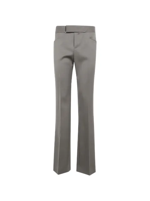 Balmain tailored belted trousers