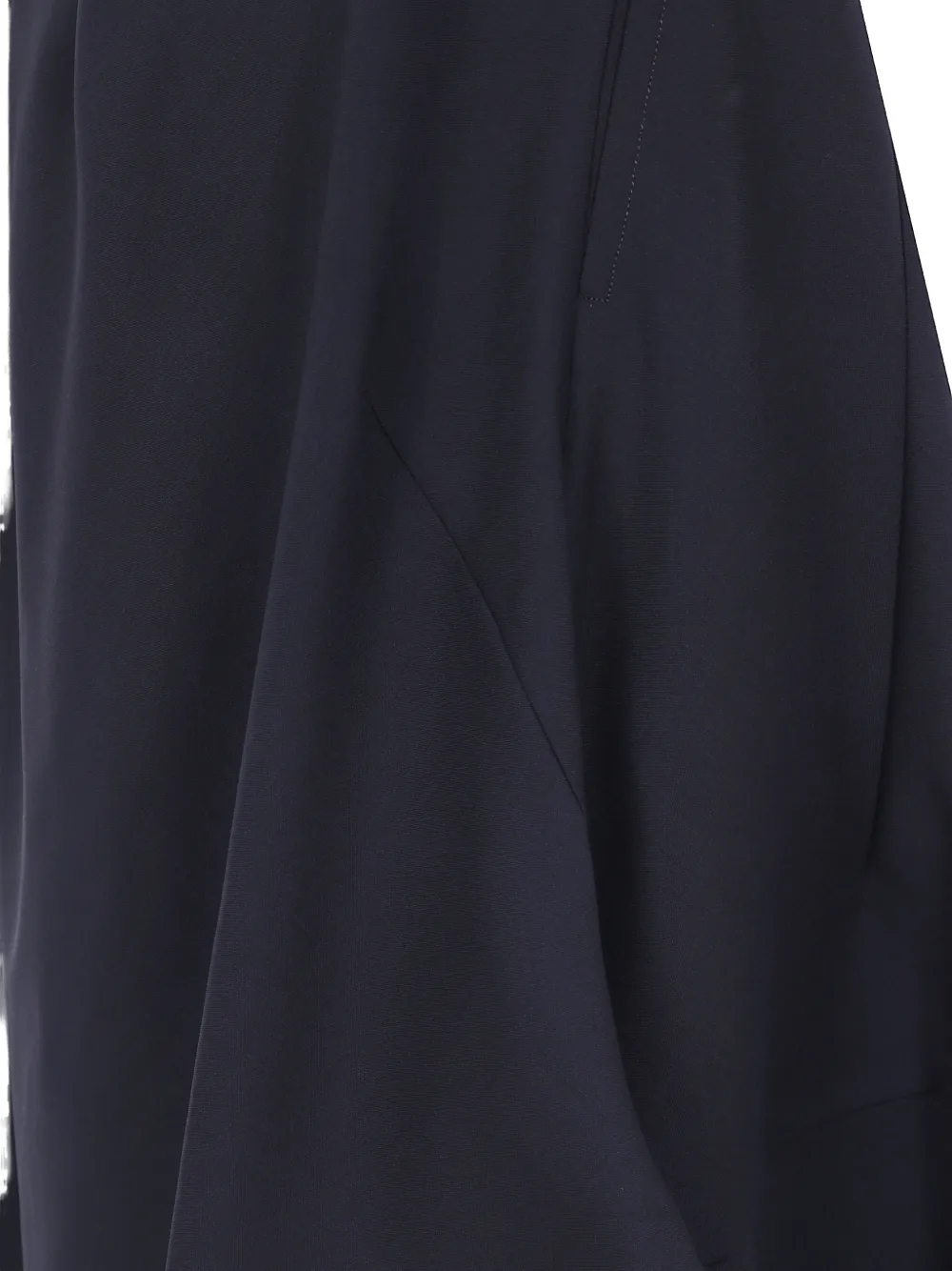Comme Des Garçons Gedrapeerde midi-rok Blauw