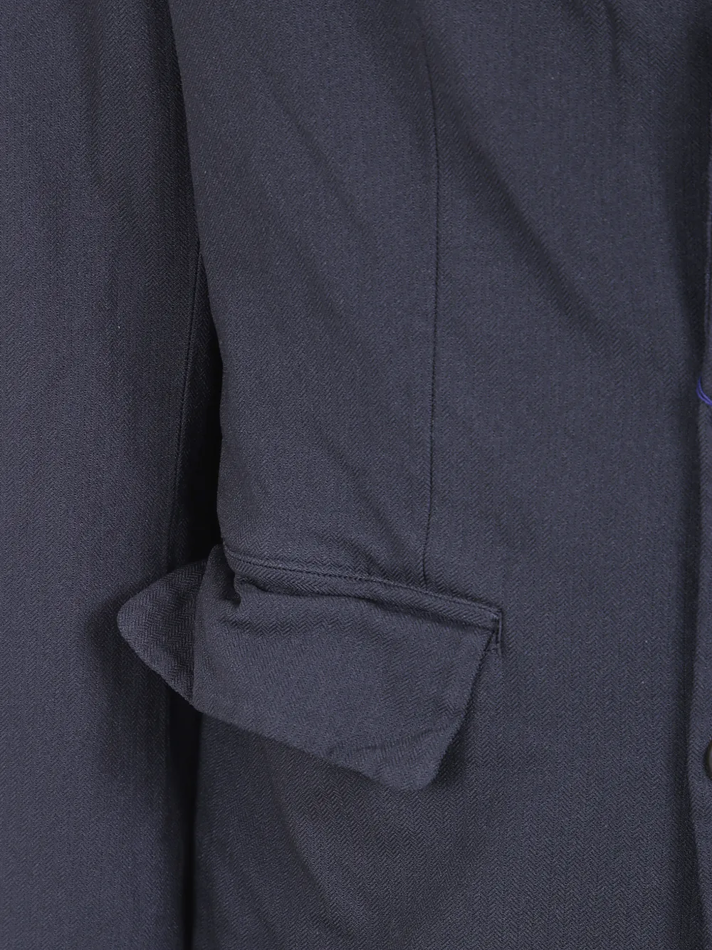 Junya Watanabe MAN Blazer met visgraatpatroon Zwart