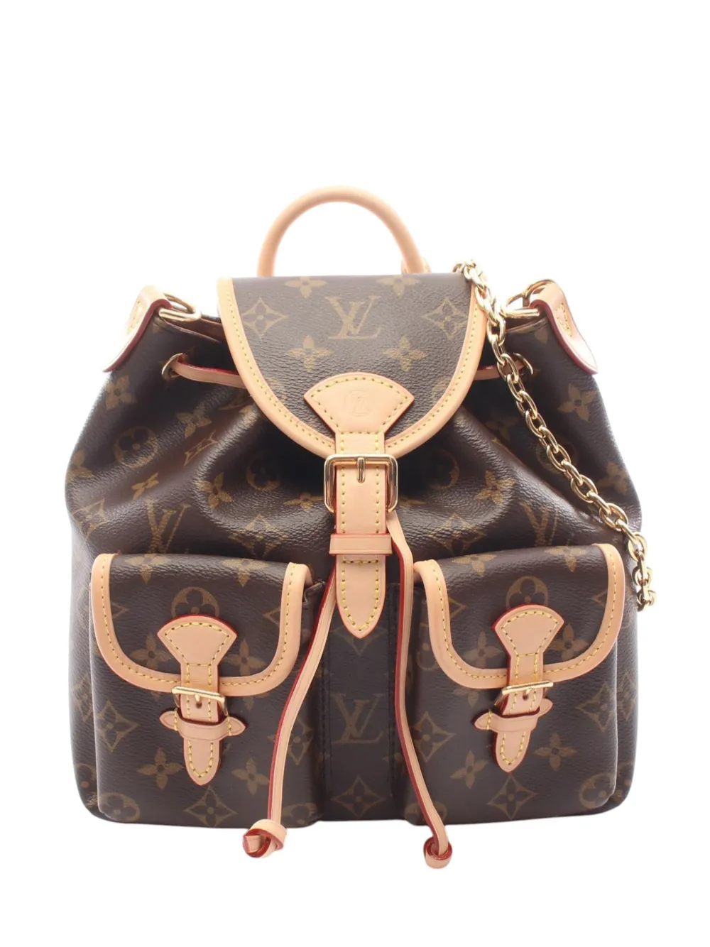 Louis Vuitton Pre-Owned 2021-2026 Monogram Excursion PM Rucksack - Braun
