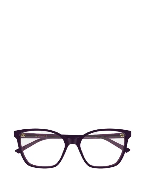 Gucci Eyewear Interlocking G geometric-frame glasses