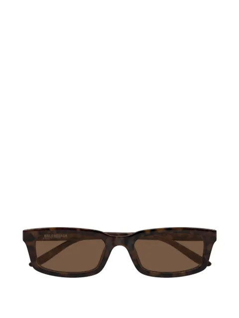 Balenciaga Eyewear Daily tortoiseshell-effect rectangle-frame sunglasses