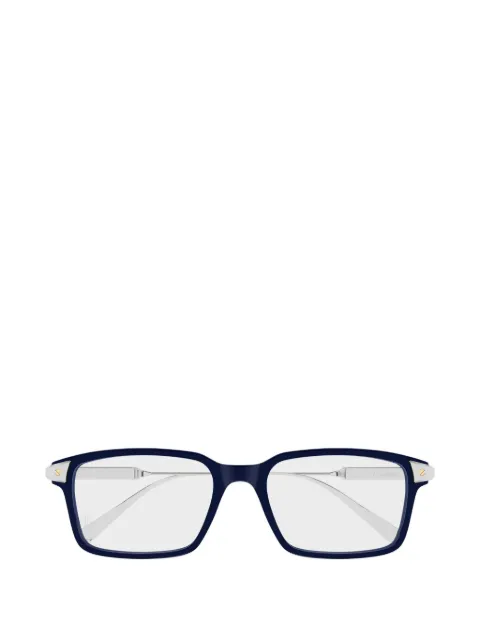 Cartier Eyewear Santos rectangle-frame glasses