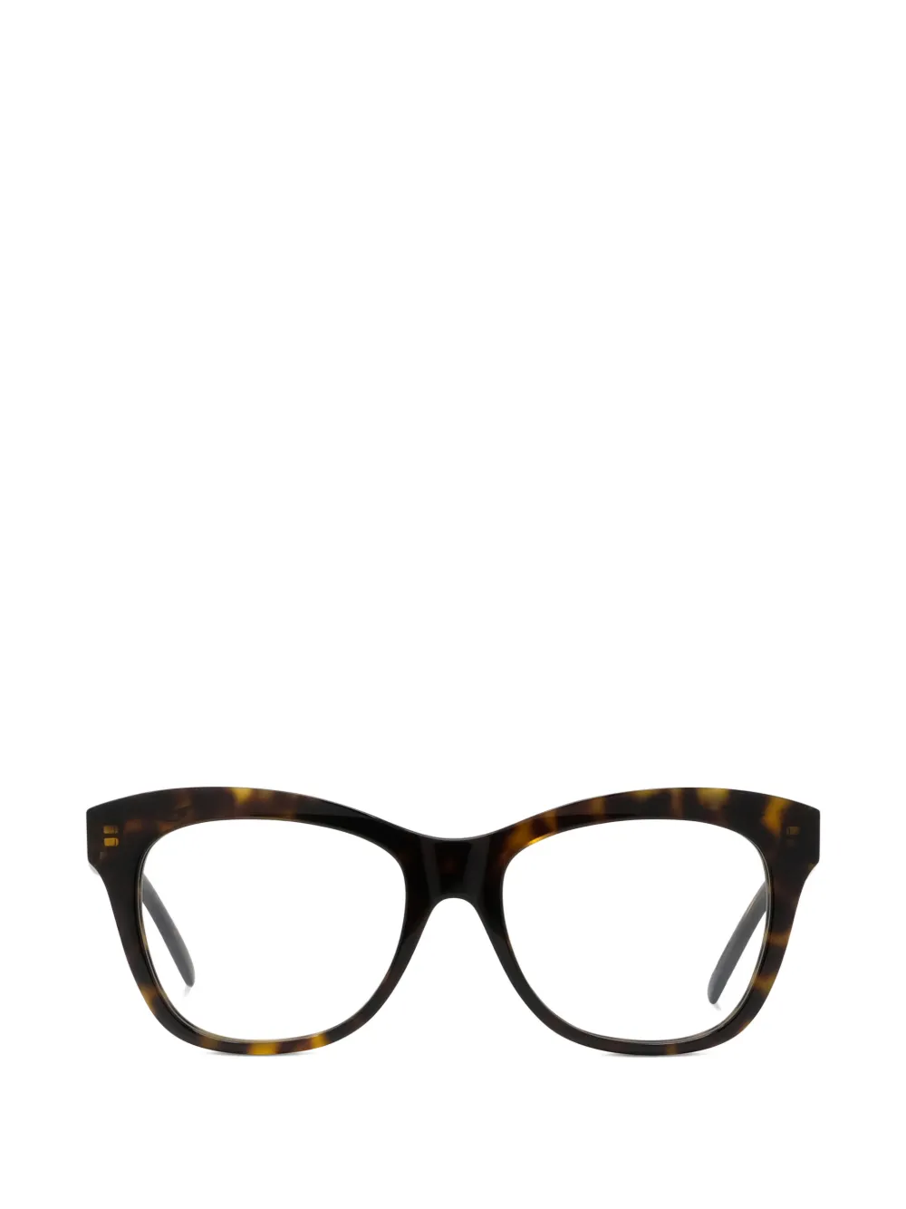 Givenchy Eyewear tortoiseshell-effect cat-eye glasses Bruin