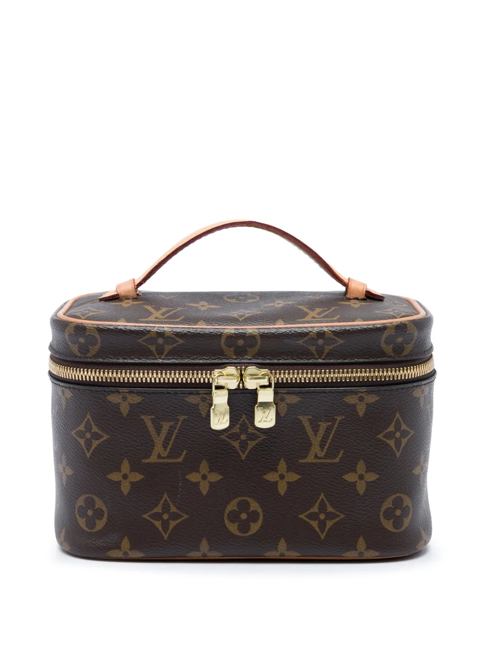 Louis Vuitton Pre-Owned 2020 Monogram Nice Mini Case vanity bag - Brown