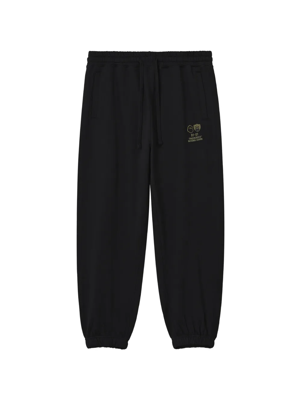 FINGERCROXX logo-print track pants