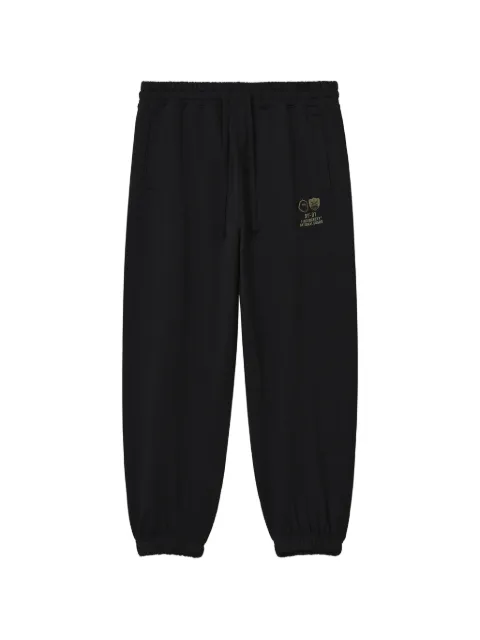 FINGERCROXX logo-print track pants