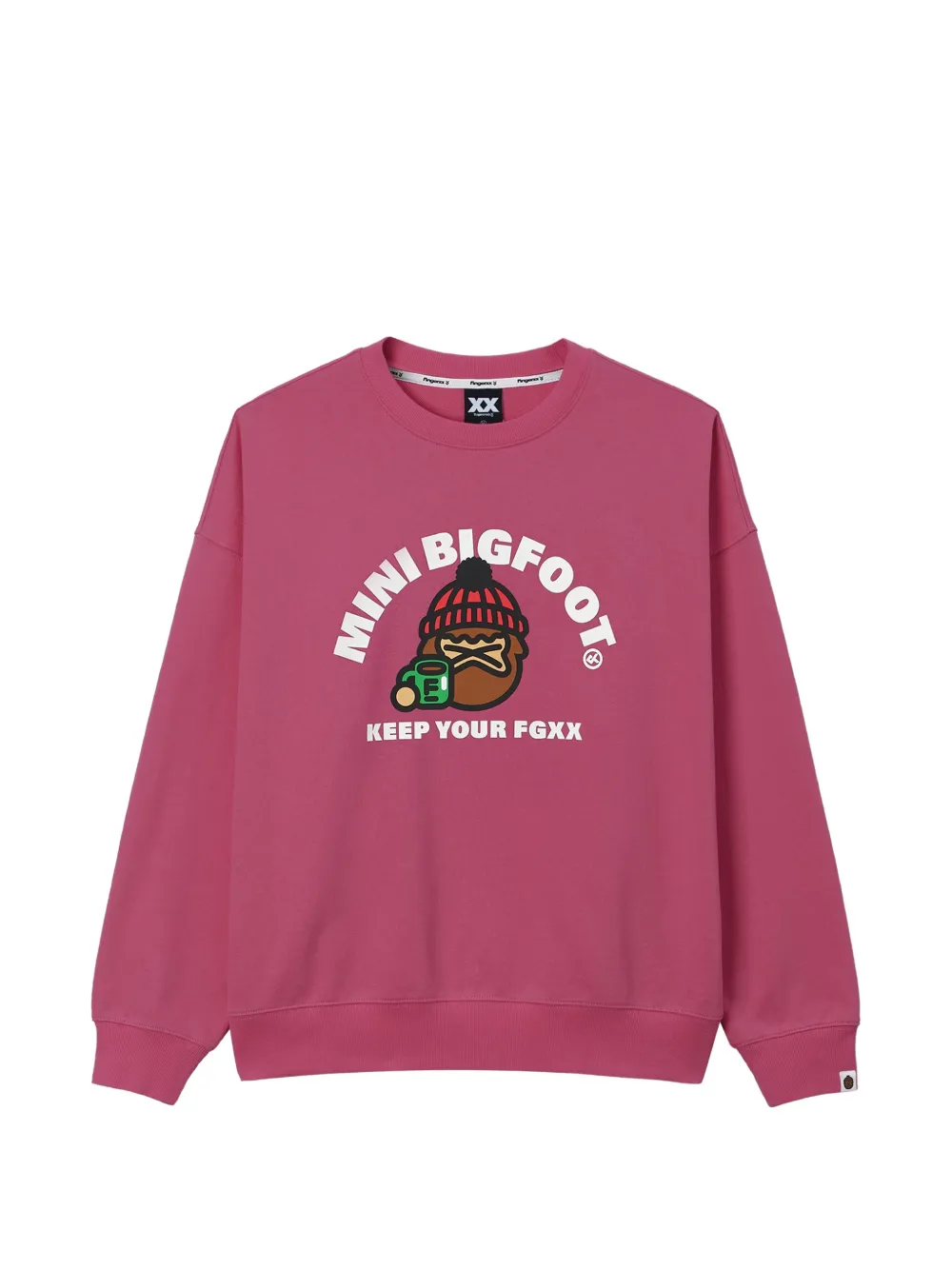 FINGERCROXX グラフィック スウェットシャツ | ピンク | Image 1