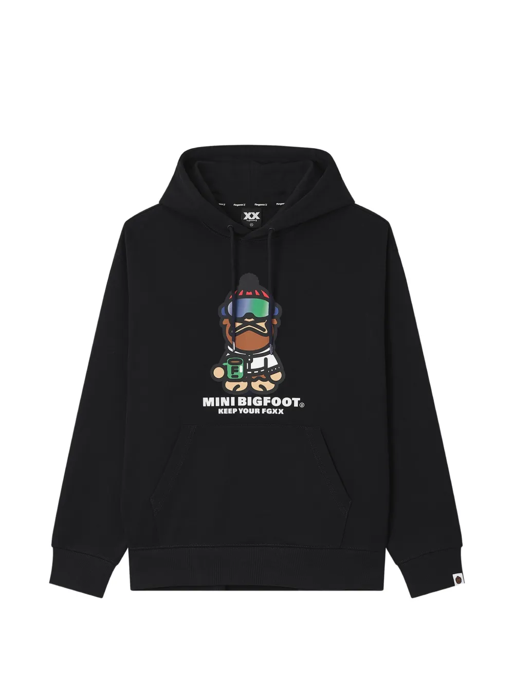 FINGERCROXX Mini Bigfoot graphic-print hoodie