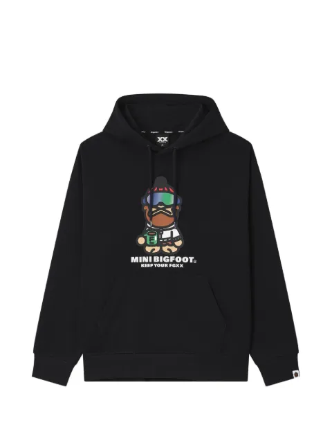 FINGERCROXX Mini Bigfoot graphic-print hoodie