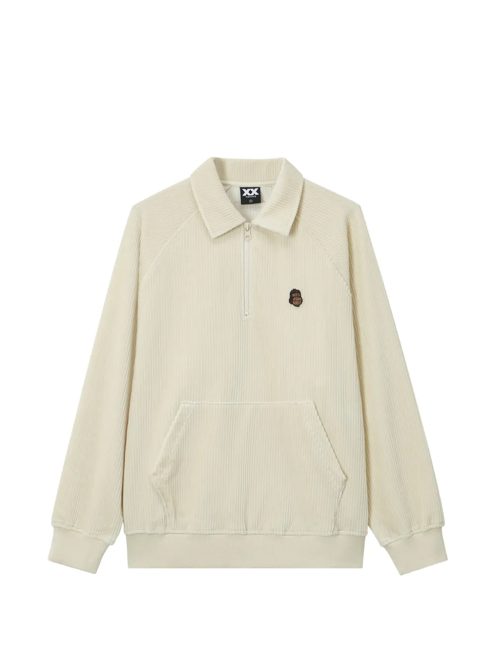 FINGERCROXX corduroy quarter-zip sweatshirt