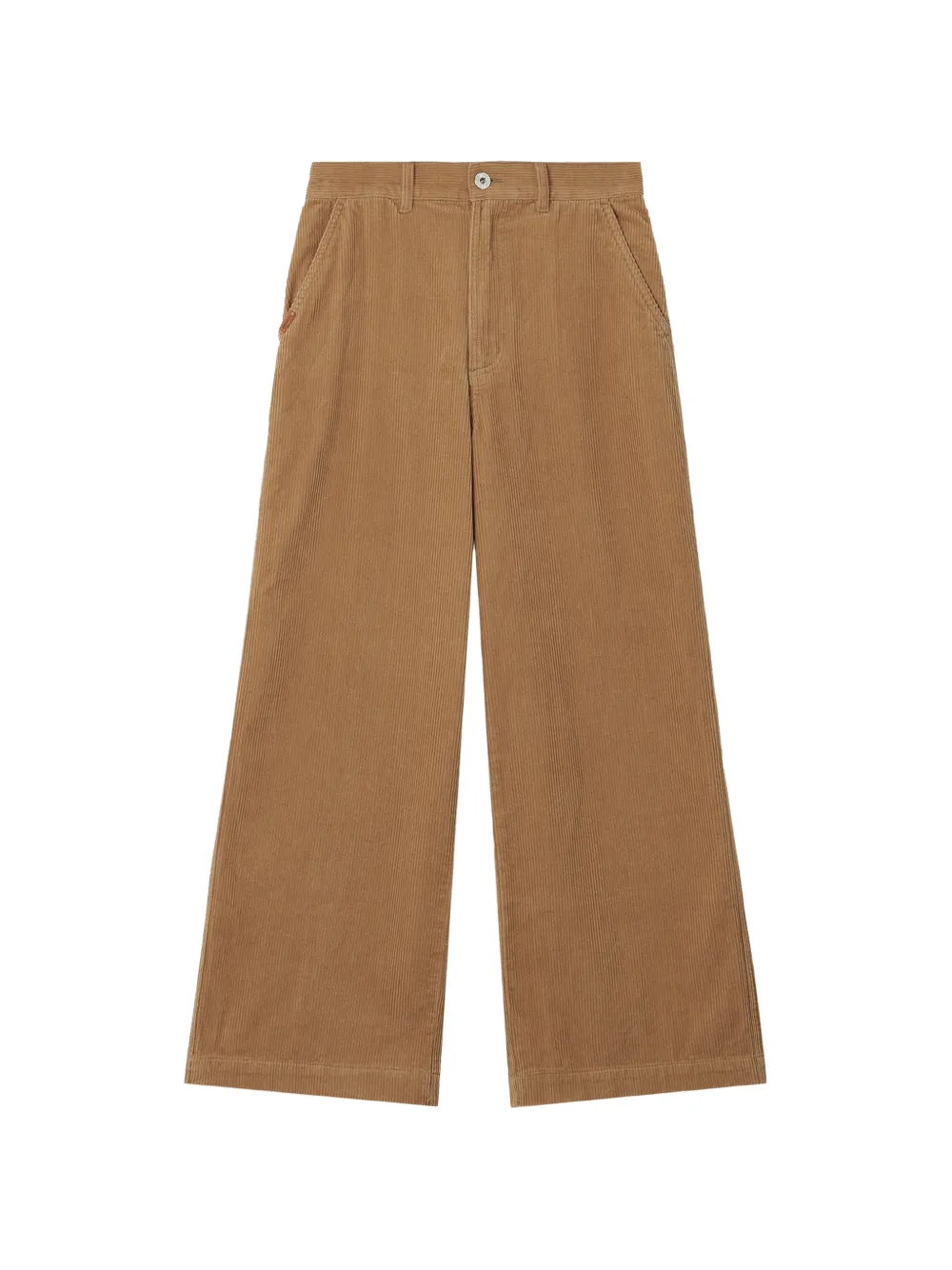 Chocoolate Corduroy Palazzo Pants In Neutral