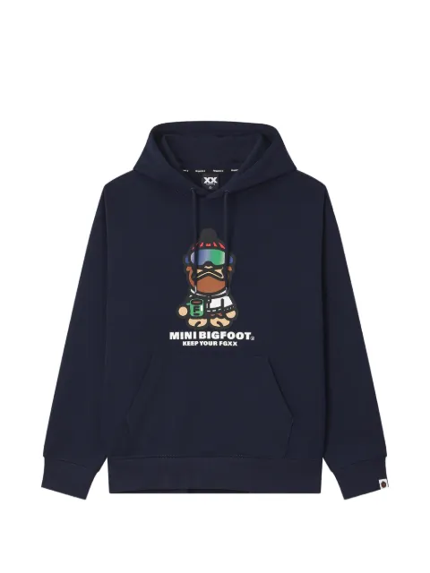 FINGERCROXX graphic-print drawstring hoodie