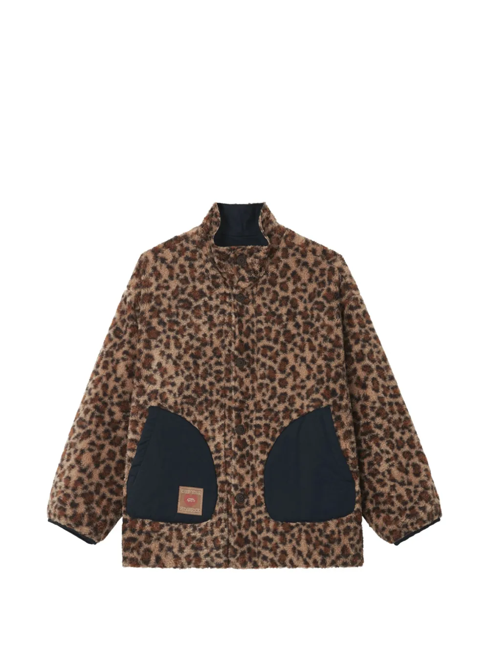 FINGERCROXX leopard-print reversible jacket