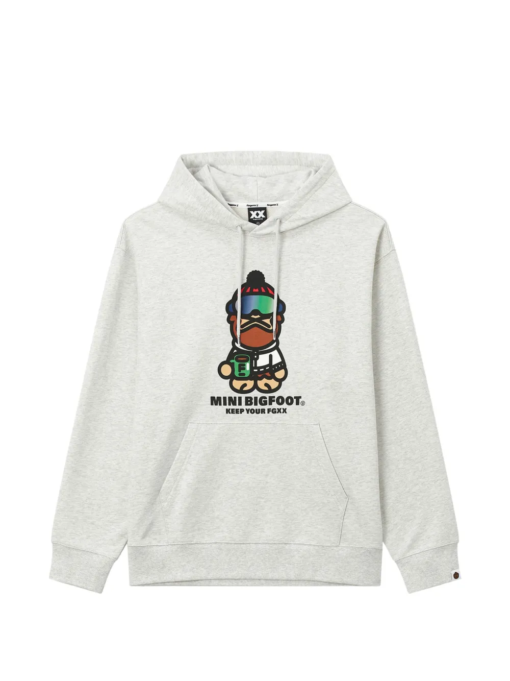 FINGERCROXX Mini Bigfoot graphic-print hoodie
