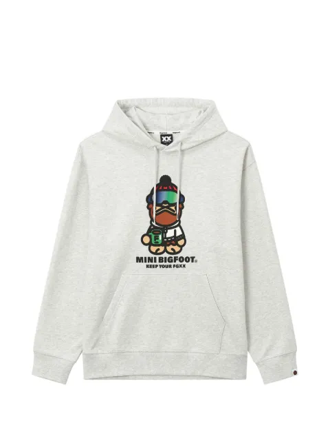 FINGERCROXX Mini Bigfoot graphic-print hoodie