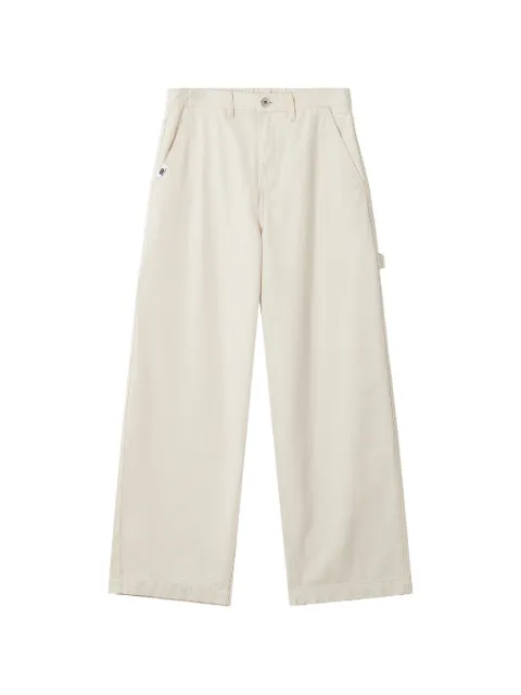 CHOCOOLATE logo-embroidered cargo pants