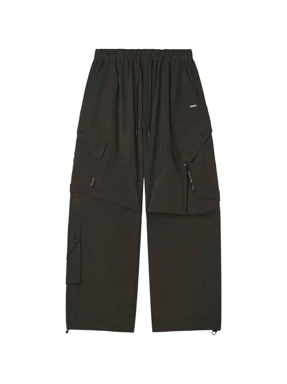 Musium Div. multi-pocket straight-leg cargo pants | Grey | Image 1