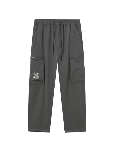 FINGERCROXX zip-pocket cargo pants