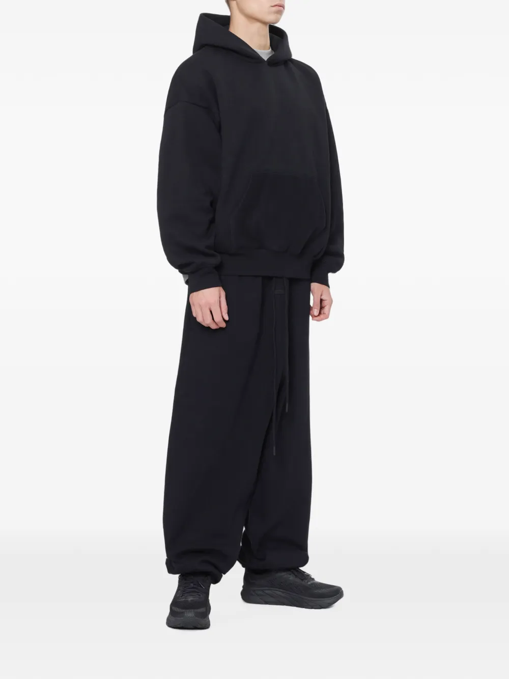 FEAR OF GOD ESSENTIALS Hoodie met logoprint Zwart