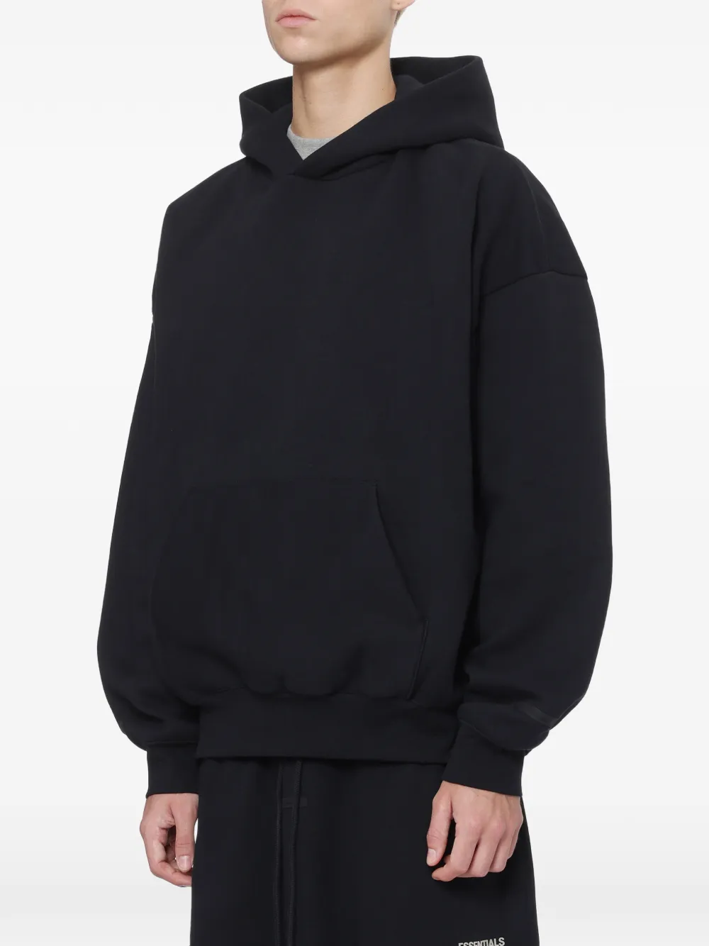 FEAR OF GOD ESSENTIALS Hoodie met logoprint Zwart