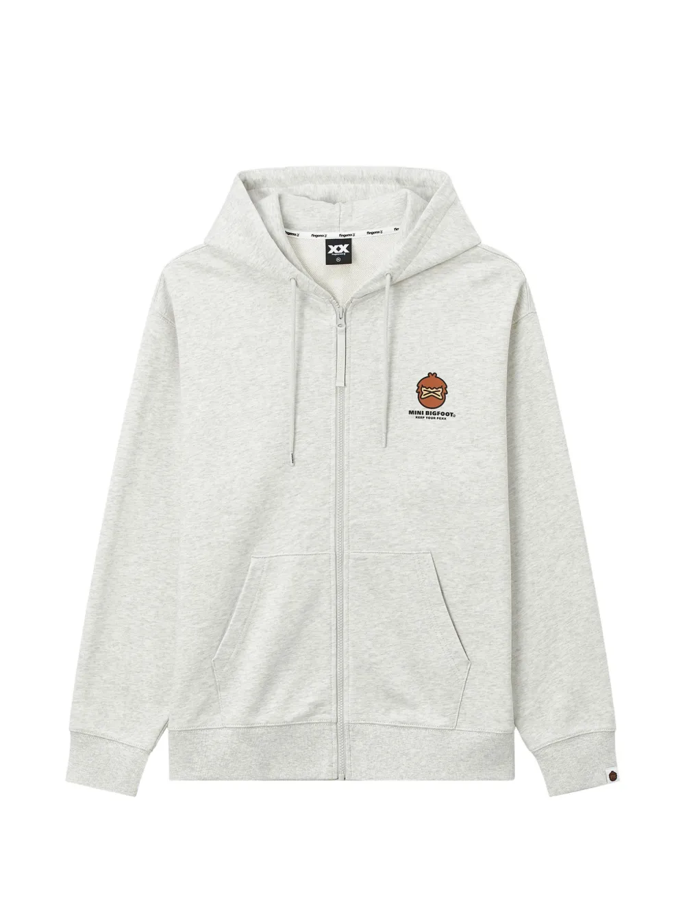 FINGERCROXX Mini Bigfoot graphic-print hoodie