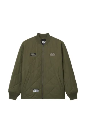 A BATHING APE® MA-1 グラフィック ボンバージャケット | グリーン