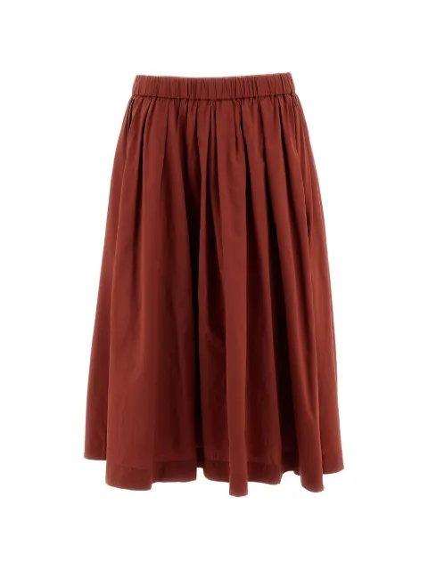 Casey Casey pleated elasticated midi skirt