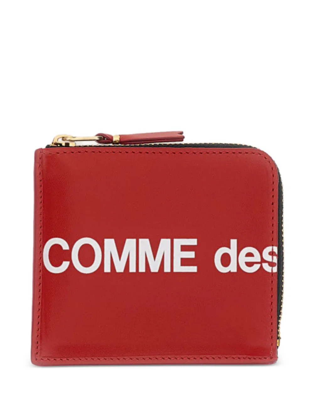 Comme Des Garçons Play logo-print leather wallet