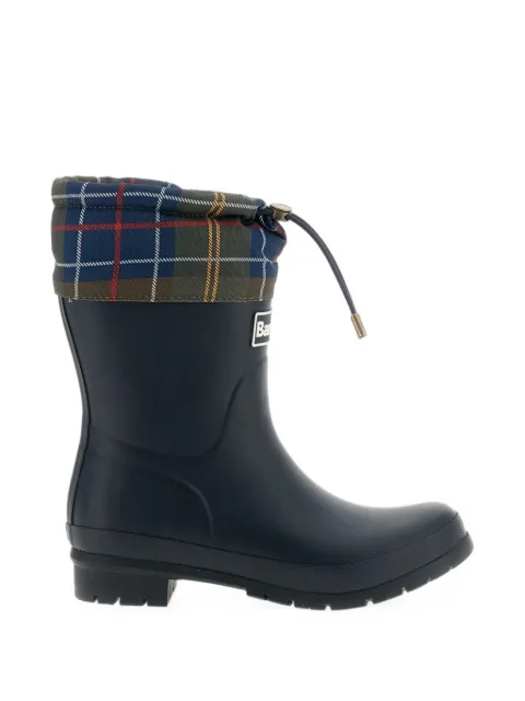 Barbour Mowbray tartan-cuff boots
