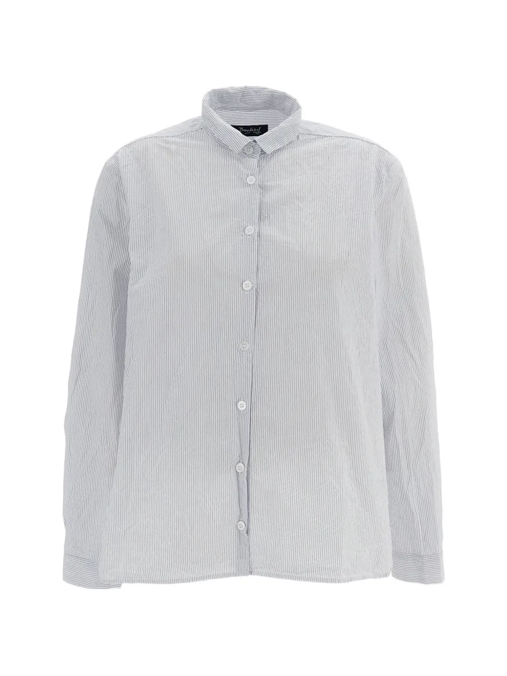 Bergfabel striped cotton shirt - Weiß